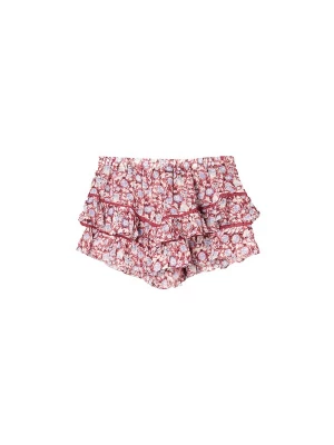 Obrázek produktu Bershka Sukně chladná modrá / magenta / bílá