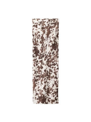 Obrázek produktu Bershka Sukně hnědá / offwhite