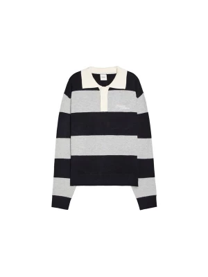 Obrázek produktu Bershka Svetr námořnická modř / šedá / offwhite