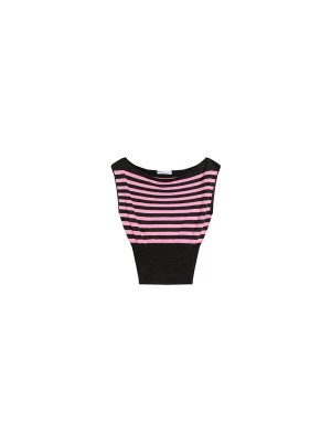 Obrázek produktu Bershka Tričko 'BASBER' pink / černá
