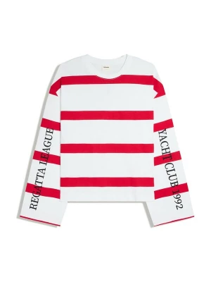 Obrázek produktu Bershka Tričko červená / černá / bílá