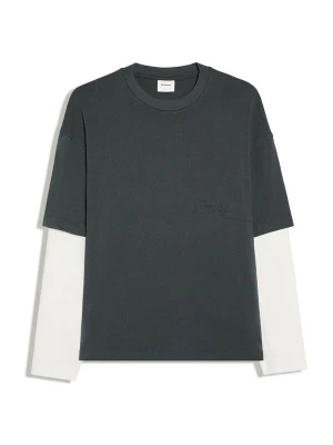 Obrázek produktu Bershka Tričko grafitová / bílá