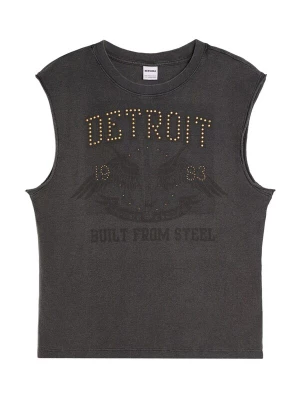 Obrázek produktu Bershka Tričko hnědá / antracitová / černá