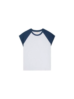 Obrázek produktu Bershka Tričko námořnická modř / bílá