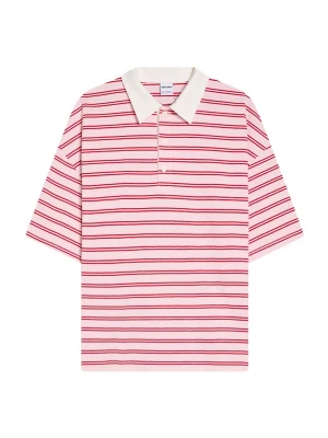 Obrázek produktu Bershka Tričko růžová / červená / bílá