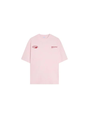 Obrázek produktu Bershka Tričko růžová / červená třešeň
