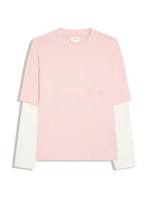 Obrázek produktu Bershka Tričko růžová / starorůžová / bílá