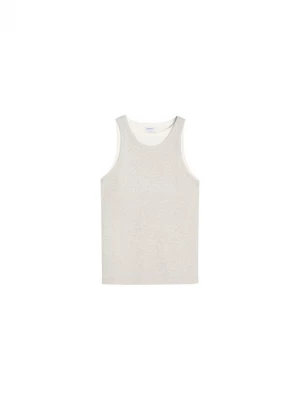 Obrázek produktu Bershka Tričko šedá / bílá