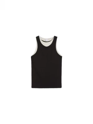 Obrázek produktu Bershka Tričko šedý melír / černá