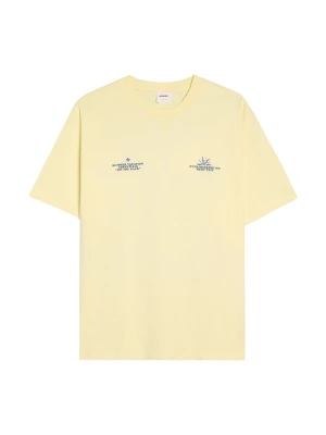 Obrázek produktu Bershka Tričko tmavě modrá / světle žlutá