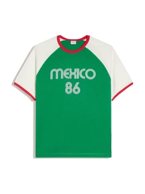 Obrázek produktu Bershka Tričko zelená / červená / bílá