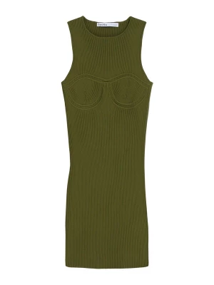 Obrázek produktu Bershka Úpletové šaty khaki