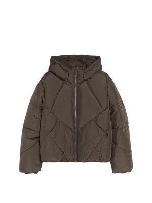 Obrázek produktu Bershka Zimní bunda tmavě hnědá