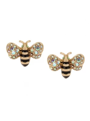 Obrázek produktu Betsey Johnson Náušnice zlatá / zelená / černá