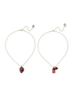 Obrázek produktu Betsey Johnson Sada šperků 'Love Spell' čokoládová / zlatá / tmavě zelená / červená
