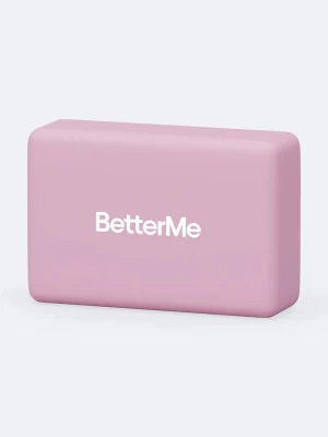 Obrázek produktu BetterMe blok na jógu Soft Yoga růžová