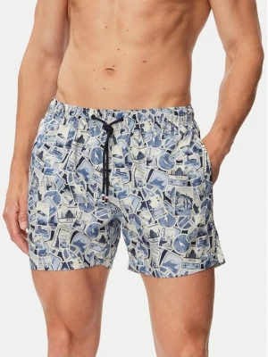 Obrázek produktu Beverly Hills Polo Club Plavecké šortky P-SS26M-BREA-0722 Modrá Regular Fit