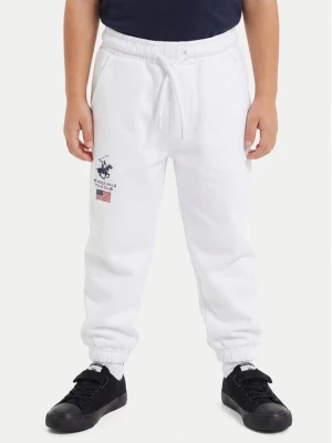 Obrázek produktu Beverly Hills Polo Club Teplákové kalhoty P-SS26B-TF0033K Bílá Regular Fit