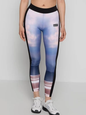 Obrázek produktu Běžecké legíny EA7 Emporio Armani hnědá