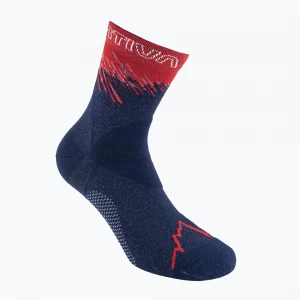 Obrázek produktu Běžecké ponožky La Sportiva Ultra Running deep sea / cherry tomato Námořnická modř