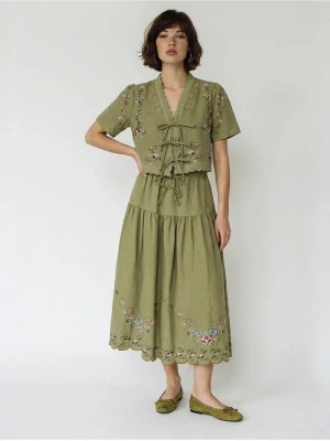 Obrázek produktu Bianco Lucci Šaty 'Midi' khaki