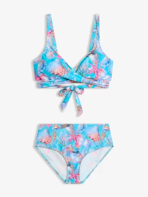 Obrázek produktu Bikini bustier z kopertowym dekoltem (komplet 2-cz.) BonPrix