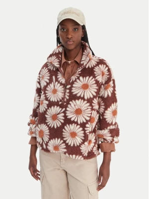 Obrázek produktu Billabong Fleecová mikina Time Off EBJPF00112 Hnědá Relaxed Fit