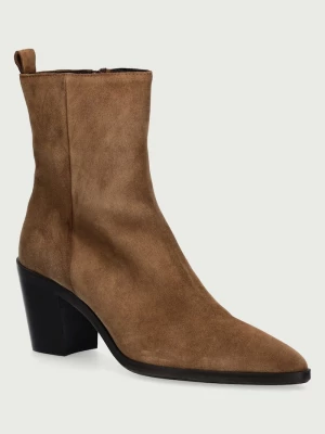Obrázek produktu Billi Bi kotníkové boty dámské semišové Tabac babysilk suede 555 hnědá