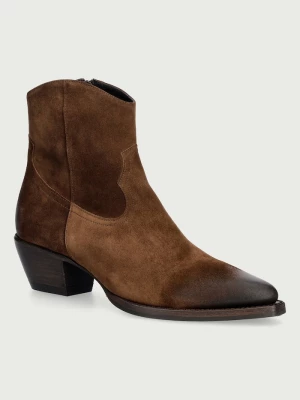 Obrázek produktu Billi Bi kovbojské boty dámské semišové Arabica babysilk suede 554 hnědá