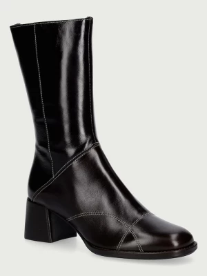 Obrázek produktu Billi Bi kozačky nad kolena dámské kožené Espresso calf / brown heel 86