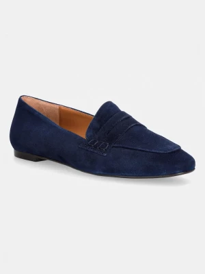 Obrázek produktu Billi Bi mokasíny dámské semišové Blue suede námořnická modř