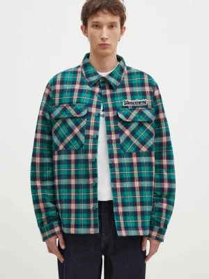 Obrázek produktu Billionaire Boys Club Košilová bunda Billionaire Boys Club Padded Check Overshirt zelená