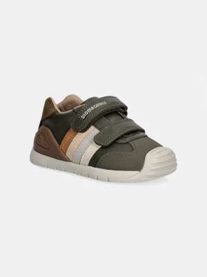 Obrázek produktu Biomecanics sneakers boty dětské kožené zelená