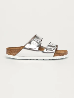 Obrázek produktu Birkenstock Kožené pantofle Birkenstock Arizona SFB stříbrná