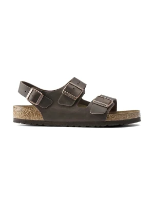 Obrázek produktu Birkenstock Kožené sandály Milano hnědá
