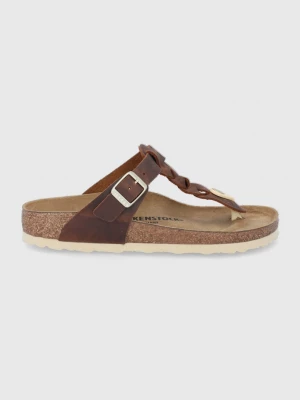 Obrázek produktu Birkenstock Kožené žabky Birkenstock Gizeh hnědá