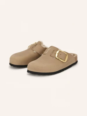Obrázek produktu Birkenstock Pantofle Boston Big Buckle béžová / zlatá / krémová