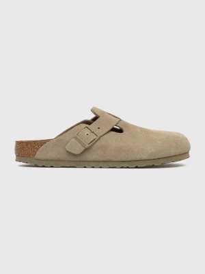 Obrázek produktu Birkenstock pantofle dámské semišové Boston zelená