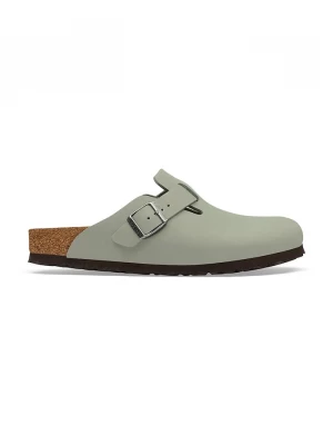 Obrázek produktu Birkenstock pantofle nazouváky kožené Boston Oiled Leather tyrkysová