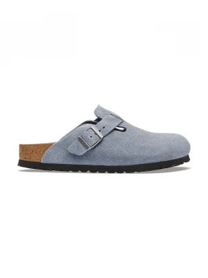 Obrázek produktu Birkenstock pantofle nazouváky semišové Boston Suede Leather modrá