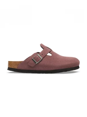 Obrázek produktu Birkenstock pantofle s uzavřenou špičkou semišové Boston Soft Footbed Suede Leather růžová