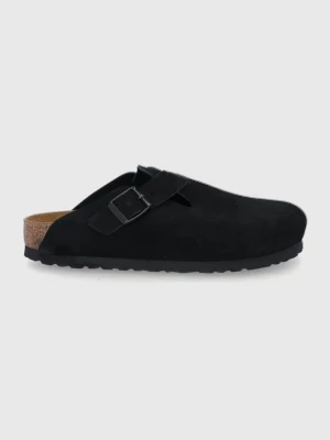Obrázek produktu Birkenstock Semišové pantofle Birkenstock Boston černá