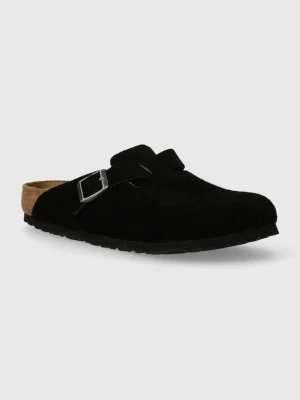 Obrázek produktu Birkenstock Semišové pantofle Birkenstock Boston černá