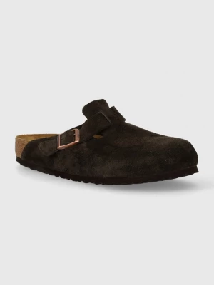 Obrázek produktu Birkenstock Semišové pantofle Birkenstock Boston hnědá