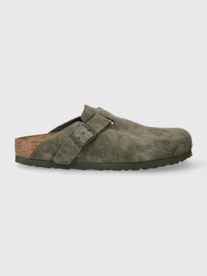 Obrázek produktu Birkenstock Semišové pantofle Boston zelená