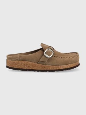 Obrázek produktu Birkenstock Semišové pantofle Birkenstock Buckley béžová