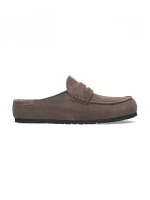 Obrázek produktu Birkenstock Semišové pantofle Birkenstock Naples Wrapped LEVE hnědá