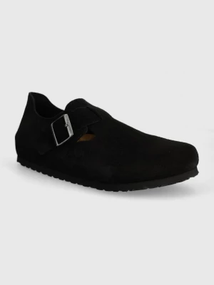 Obrázek produktu Birkenstock Semišové polobotky Birkenstock London černá