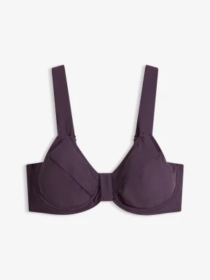 Obrázek produktu Biustonosz bikini minimizer z szerokimi ramiączkami BonPrix fioletowy