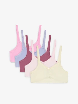 Obrázek produktu Biustonosz bustier z czystej bawełny organicznej (5 szt.) BonPrix biały
